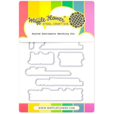 Waffle Flower Matching Die - Sealed Sentiments